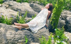 开襟开叉乳液狂飙